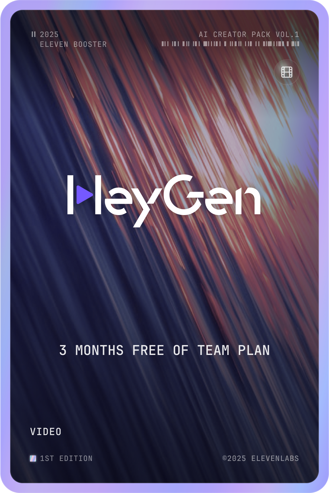 HeyGen card front