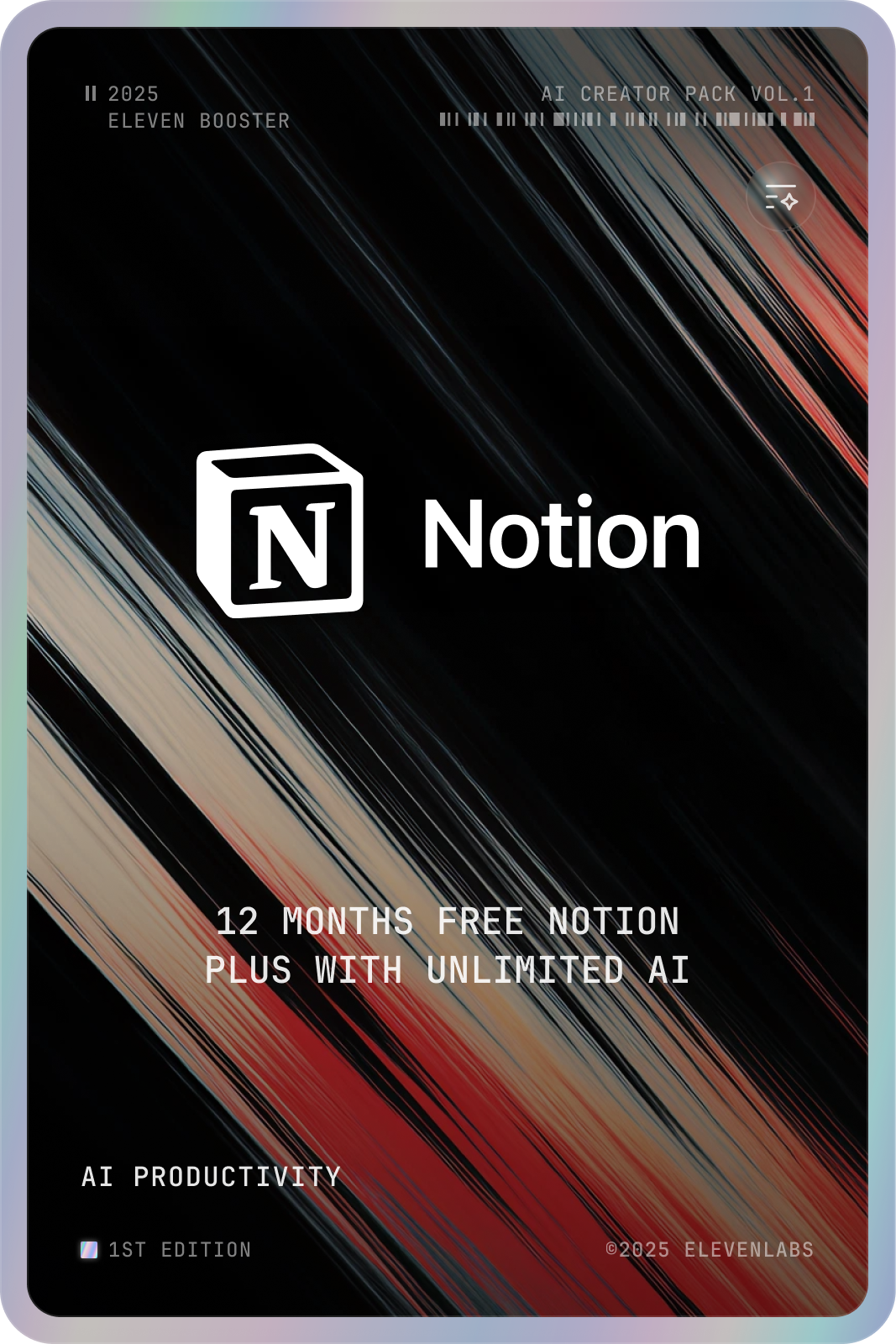 Notion card front